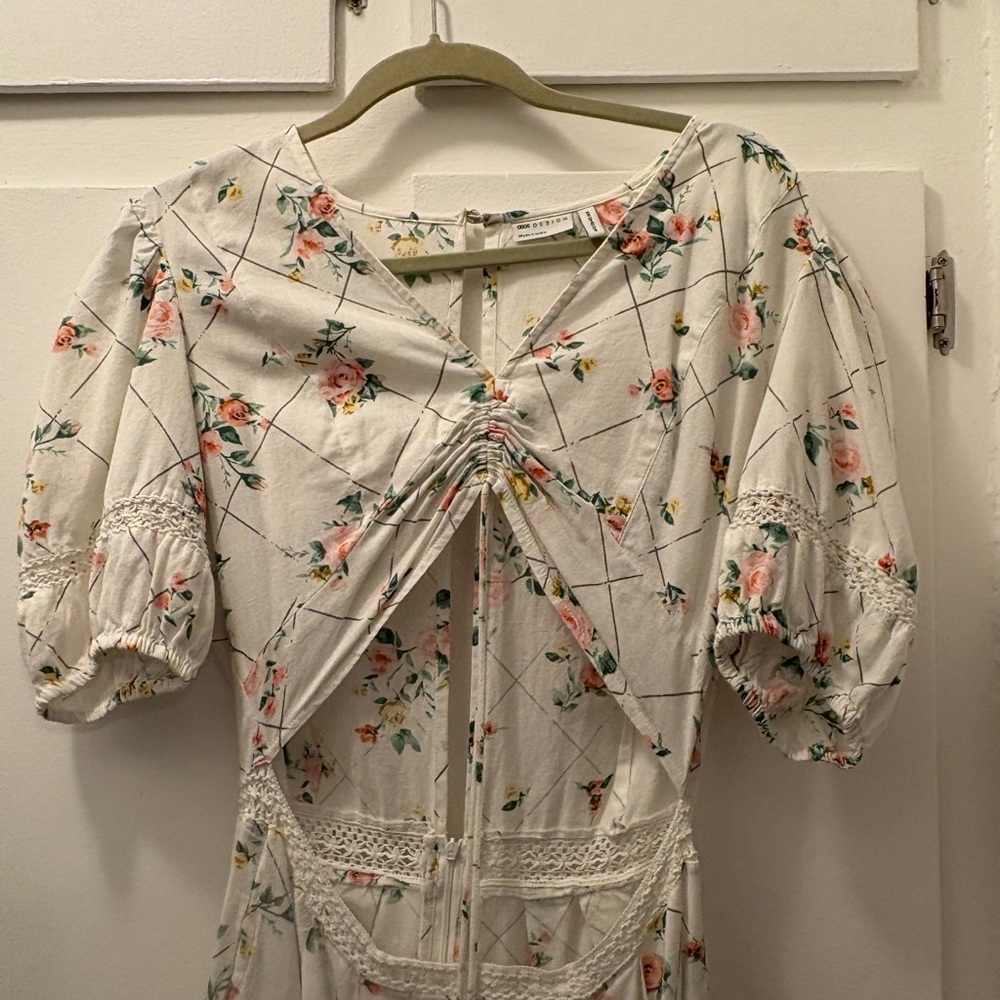 Floral Puff Sleeve Dress